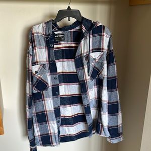 Express Flannel Hoodie